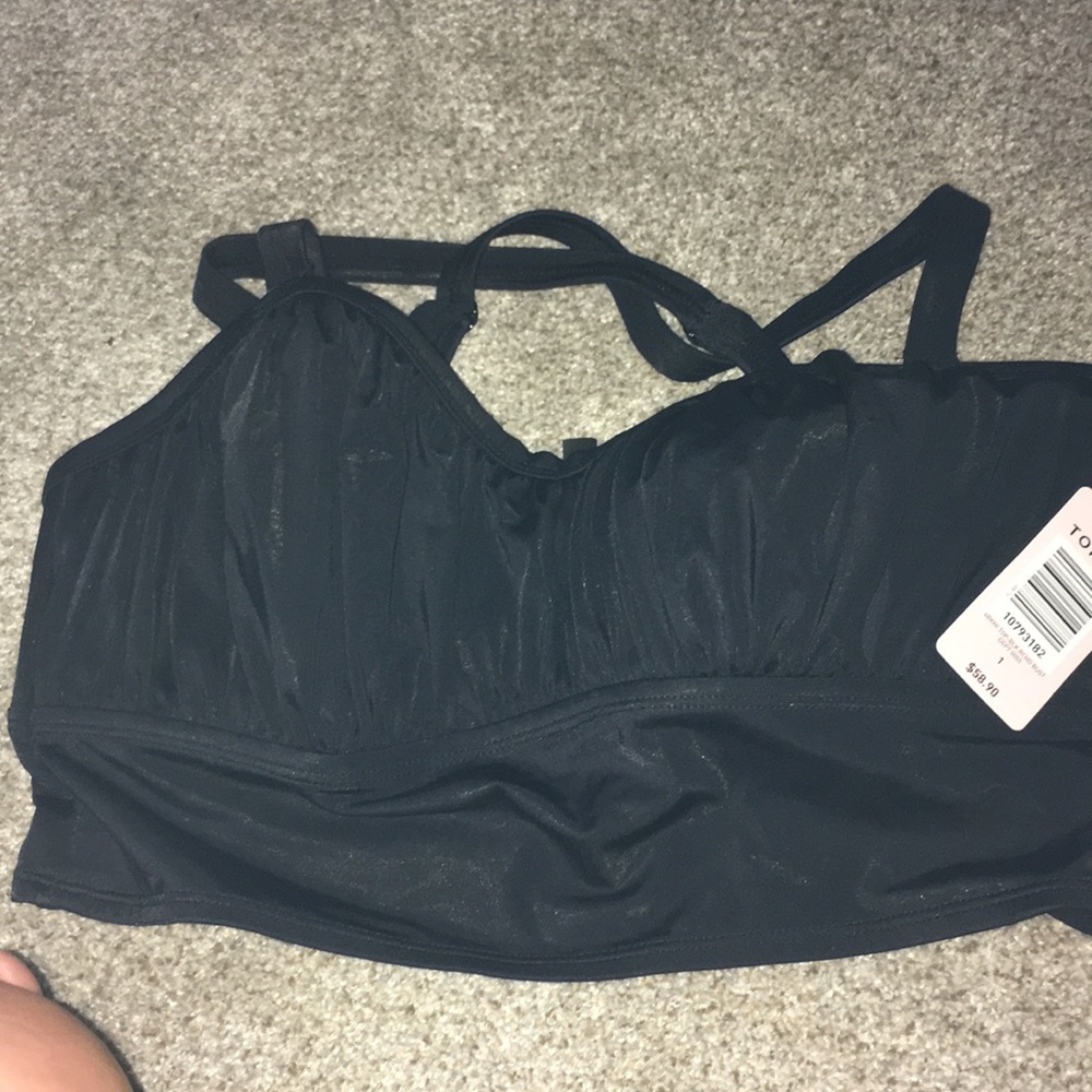 Black torrid bikini top